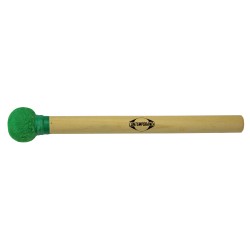 Mailloche de surdo bois 30cm (3°) - Verte